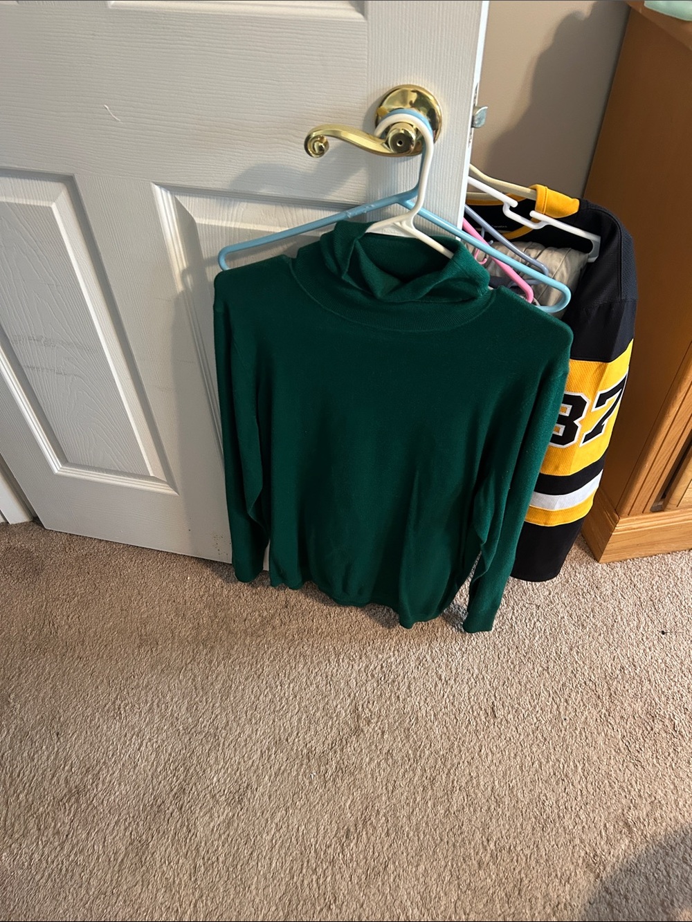 Talbots Emerald Green Turtleneck Sweater